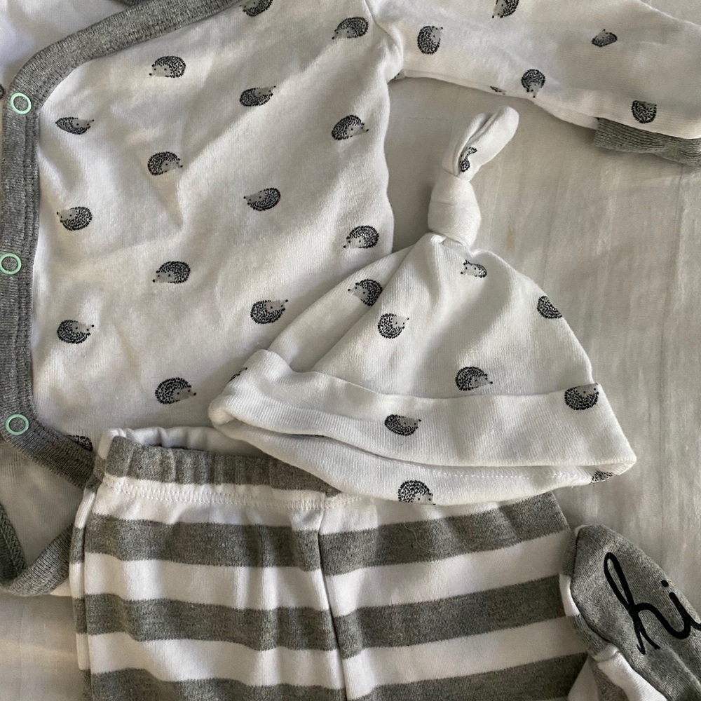 Cloud Island 3 Piece Newborn Set